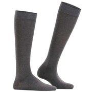 Esprit Basic Pure Knee High Socks - Anthracite Grey