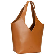 Every Other Twin Strap Halter Tote Bag - Tan