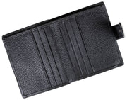 Dents Aire Bifold Card Holder Wallet - Black