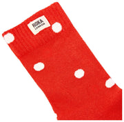 Roka Wimbledon Crew Socks - Orange Dot