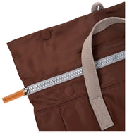 Roka Canfield B Medium Recycled Nylon Backpack - Rocky Road Brown
