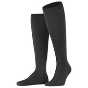 Falke Climawool Knee High Socks - Anthra Mel Grey