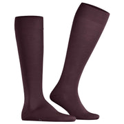 Falke Climawool Knee High Socks - Burgundy