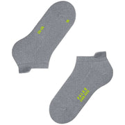 Falke Cool Kick Sneaker Socks - Light Grey Mel