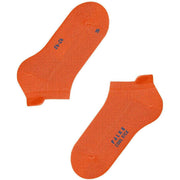 Falke Cool Kick Sneaker Socks - Orange Ray