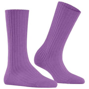 Falke Cosy Wool Boot Socks - Pink Iris Lilac