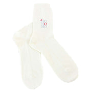 Falke Cosy Wool Ho Ho Ho Socks - Off-White