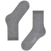 Falke Cosy Wool Socks - Light Grey Mel