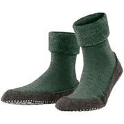 Falke Cosyshoe Slipper Socks - Tundra Pine Green