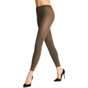 Falke Cotton Touch Leggings - Military Green