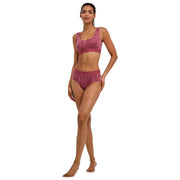Falke Daily Comfort Print 2-Pack Bustier Bralette - Red