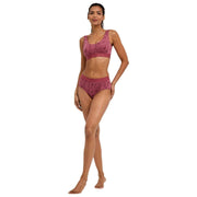 Falke Daily Comfort Print 2-Pack Hipster Brief - Red