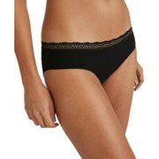 Falke Daily Lace Low-Rise Brief - Black