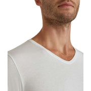 Falke Daily Natural V-Neck T-Shirt - White