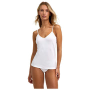 Falke Daily Seamless Spaghetti Top - White