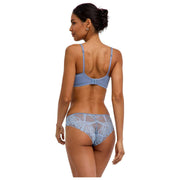 Falke Delicate Touch High Apex Bra - Blue Steel