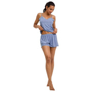 Falke Delicate Touch Shorts - Blue Steel