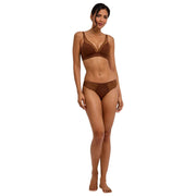 Falke Delicate Touch Thong - Deer Brown