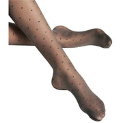 Falke Dot Vitalize 20 Denier Tights - Graphite Grey