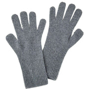 Falke Fine Knitted Pure Cashmere Gloves - Dark Grey