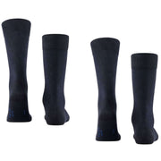 Falke Happy 2 Pack Socks - Dark Navy