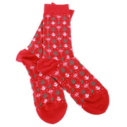 Falke Merry Party Christmas Socks - Red