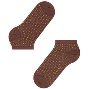 Falke Multispot Sneaker Socks - Brandy Burgundy