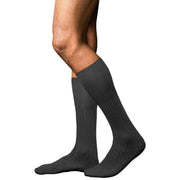 Falke No 13 Finest Piuma Cotton Knee High Socks - Anthracite Mel Grey