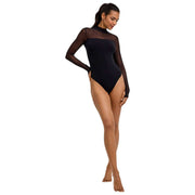 Falke Private Dancer String Bodysuit - Black