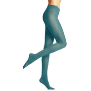 Falke Pure Matt 50 Denier Tights - Peacock Blue