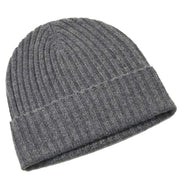 Falke Ribbed Cashmere Beanie - Dark Grey