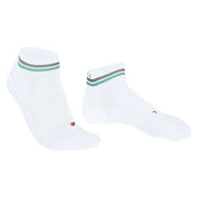 Falke RU4 Endurance Reflect Running Short Socks - White/Blue