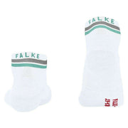 Falke RU4 Endurance Reflect Running Short Socks - White/Blue