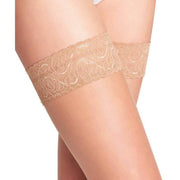 Falke Shelina 12 Denier Stay Up Stockings - Powder Beige