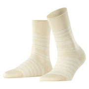 Falke Sunset Stripe Socks - Creme Beige