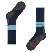 Falke TK Compression W3 Energy Trekking Knee-High Socks - Marine Navy/Blue