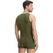 Falke Ultra-Light Cool Singlet Vest - Herb Green