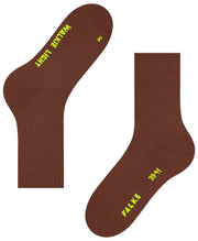 Falke Walkie Light Boot Socks - Havana Brown