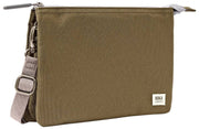 Roka Carnaby XL Recycled Canvas Crossbody Bag - Sea Spray Brown