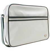 Fred Perry Classic Shoulder Bag - Ecru Cream/Night Green