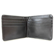 Fred Perry Coated Billfold Wallet - Black