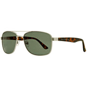 French Connection Metal Navigator Sunglasses - Brown Tort