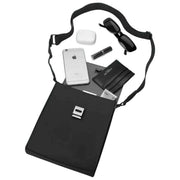 Gaston Luga Splash ID Crossbody Bag - Black