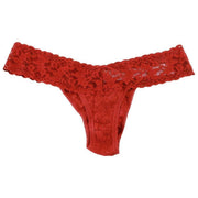 Hanky Panky Signature Lace 5 Pack Low Rise Thongs - Granite/Woodland/Clay Ole/Dark Pomegranate/Vanilla