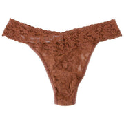 Hanky Panky Signature Lace 5 Pack Original Rise Thongs - Marshmallow/Bliss/Boysenberry/Navy/Macchiato