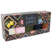 Hanky Panky Signature Lace 5 Pack Original Rise Thongs - Marshmallow/Bliss/Boysenberry/Navy/Macchiato
