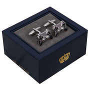 Harvey Makin Game Controller Cufflinks - Silver