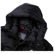 Helvetica Mountain Pioneers Himalaya Hooded Parka Jacket - Black