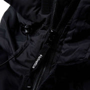 Helvetica Mountain Pioneers Himalaya Hooded Parka Jacket - Black