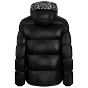Helvetica Mountain Pioneers Summit Hooded Down Jacket - Black